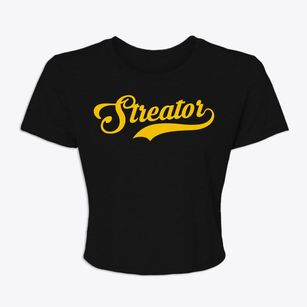 Streator Illinois Vintage Team Women's Crop Top