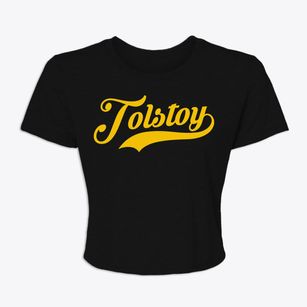 Tolstoy South Dakota Vintage Team Women's Crop Top