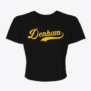 Denham Minnesota Vintage Team Women's Crop Top