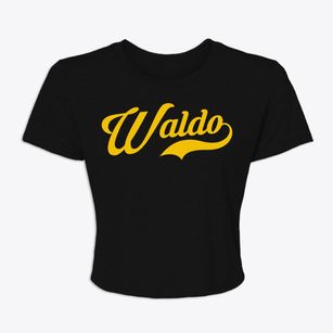 Waldo Kansas Vintage Team Women's Crop Top