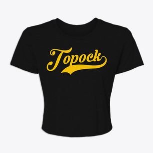 Topock Arizona Vintage Team Women's Crop Top
