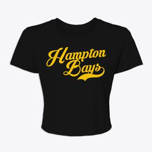 Hampton Bays New York Vintage Team Women's Crop Top