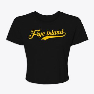 Frye Island Maine Vintage Team Women's Crop Top