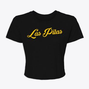Las Pilas Texas Vintage Team Women's Crop Top