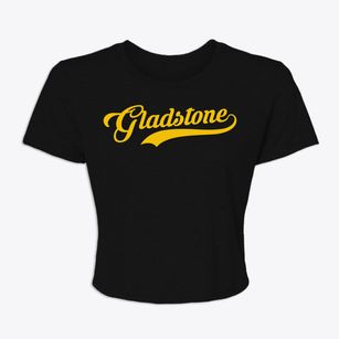 Gladstone Oregon Vintage Team Women's Crop Top
