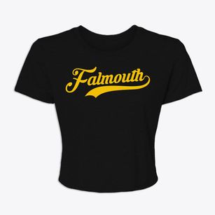Falmouth Maine Vintage Team Women's Crop Top