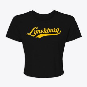 Lynchburg Virginia Vintage Team Women's Crop Top