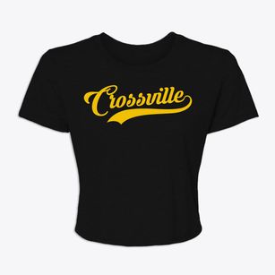 Crossville Tennessee Vintage Team Women's Crop Top