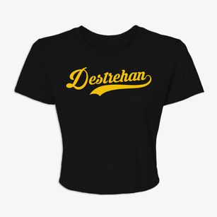 Destrehan Louisiana Vintage Team Women's Crop Top