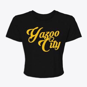 Yazoo City Mississippi Vintage Team Women's Crop Top