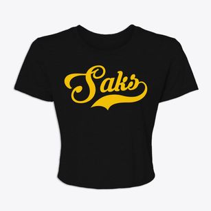 Saks Alabama Vintage Team Women's Crop Top