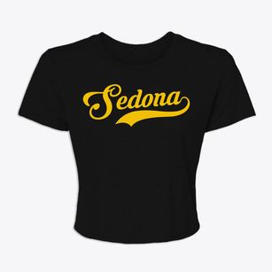 Sedona Arizona Vintage Team Women's Crop Top