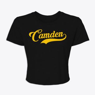 Camden New Jersey Vintage Team Women's Crop Top