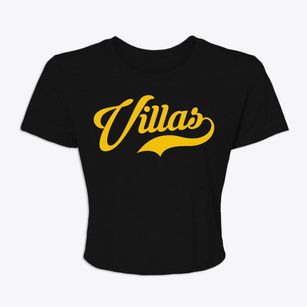 Villas New Jersey Vintage Team Women's Crop Top