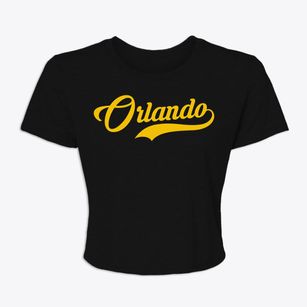 Orlando Florida Vintage Team Women's Crop Top