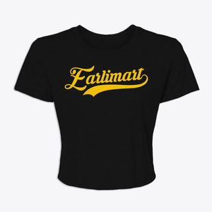 Earlimart California Vintage Team Women's Crop Top