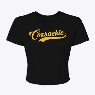 Coxsackie New York Vintage Team Women's Crop Top