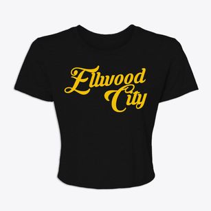 Ellwood City Pennsylvania Vintage Team Women's Crop Top