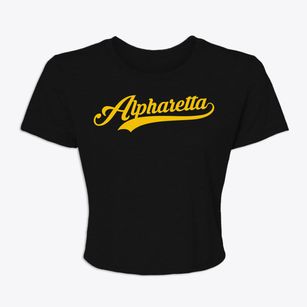 Alpharetta Georgia Vintage Team Women's Crop Top