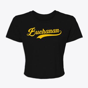 Buchanan Wisconsin Vintage Team Women's Crop Top