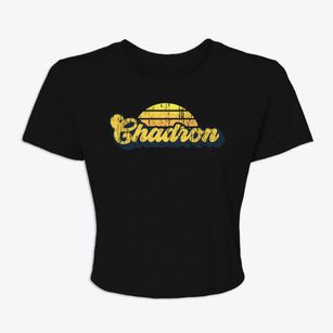 Chadron Nebraska Sublime Sunset Women's Crop Top