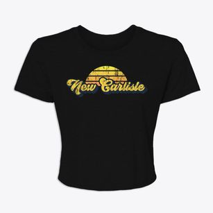 New Carlisle Ohio Sublime Sunset Women's Crop Top