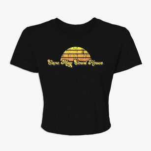 Cape May Court House New Jersey Sublime Sunset Women's Crop Top