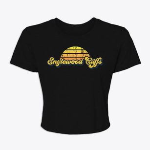 Englewood Cliffs New Jersey Sublime Sunset Women's Crop Top