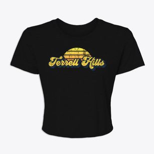 Terrell Hills Texas Sublime Sunset Women's Crop Top