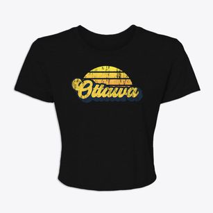 Ottawa Ohio Sublime Sunset Women's Crop Top