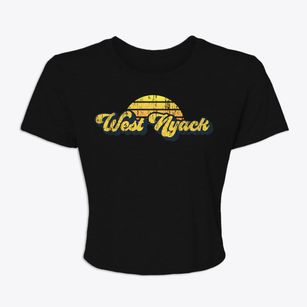 West Nyack New York Sublime Sunset Women's Crop Top