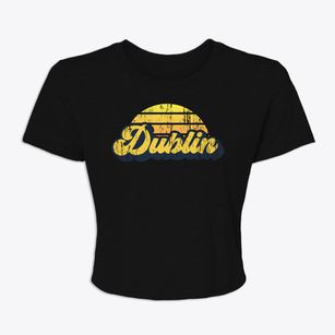 Dublin Texas Sublime Sunset Women's Crop Top
