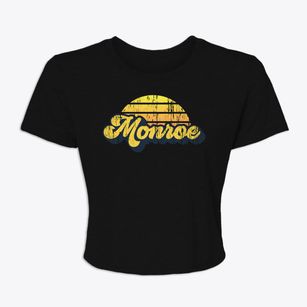 Monroe New York Sublime Sunset Women's Crop Top