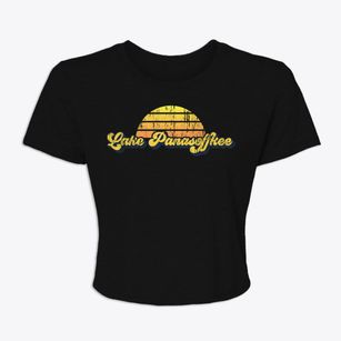 Lake Panasoffkee Florida Sublime Sunset Women's Crop Top