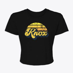 Knox New York Sublime Sunset Women's Crop Top