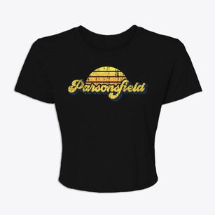 Parsonsfield Maine Sublime Sunset Women's Crop Top