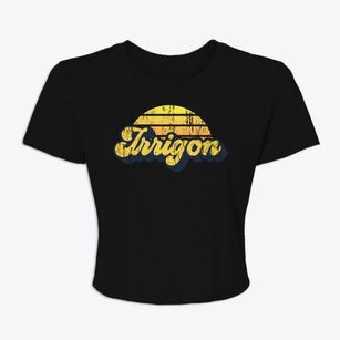 Irrigon Oregon Sublime Sunset Women's Crop Top