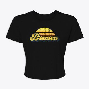 Bremen Ohio Sublime Sunset Women's Crop Top