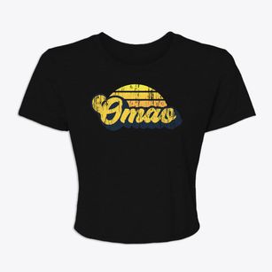 Omao Hawaii Sublime Sunset Women's Crop Top