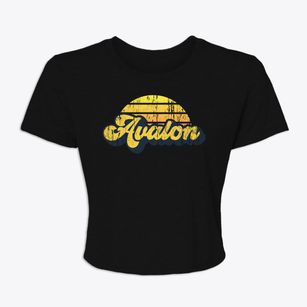 Avalon New Jersey Sublime Sunset Women's Crop Top