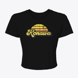 Konawa Oklahoma Sublime Sunset Women's Crop Top