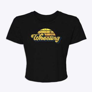 Wheeling West Virginia Sublime Sunset Women's Crop Top