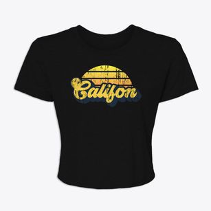 Califon New Jersey Sublime Sunset Women's Crop Top