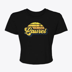 Laurel Nebraska Sublime Sunset Women's Crop Top