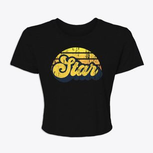 Star North Carolina Sublime Sunset Women's Crop Top