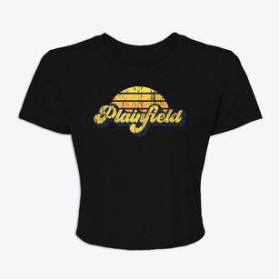 Plainfield New York Sublime Sunset Women's Crop Top
