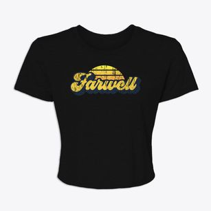 Farwell Michigan Sublime Sunset Women's Crop Top