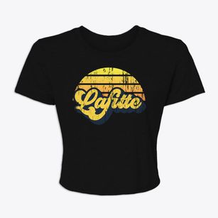 Lafitte Louisiana Sublime Sunset Women's Crop Top