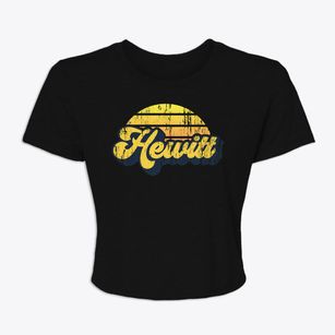 Hewitt Wisconsin Sublime Sunset Women's Crop Top