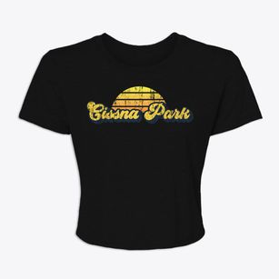 Cissna Park Illinois Sublime Sunset Women's Crop Top